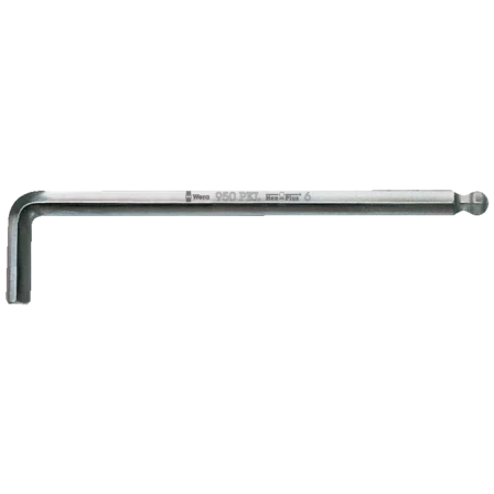 Chiave Esagonale A L Wera 950 SPKL – 2,5 Mm, Colore Verde Brillante, Made In Germany