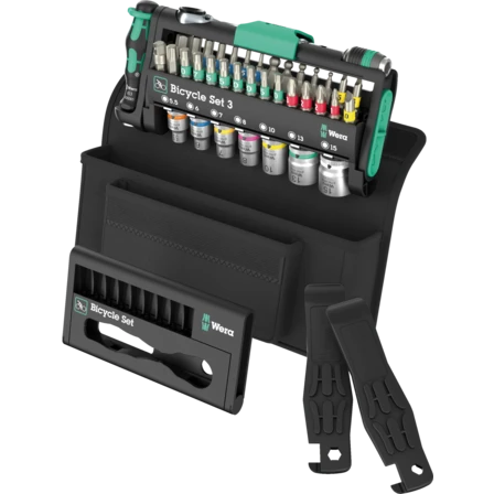 Bicycle Set 3, 41 pieces | Wera